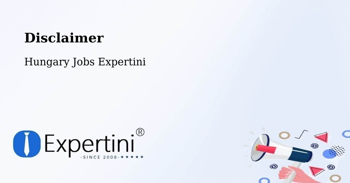 Disclaimer – Abasár - Hungary Jobs Expertini