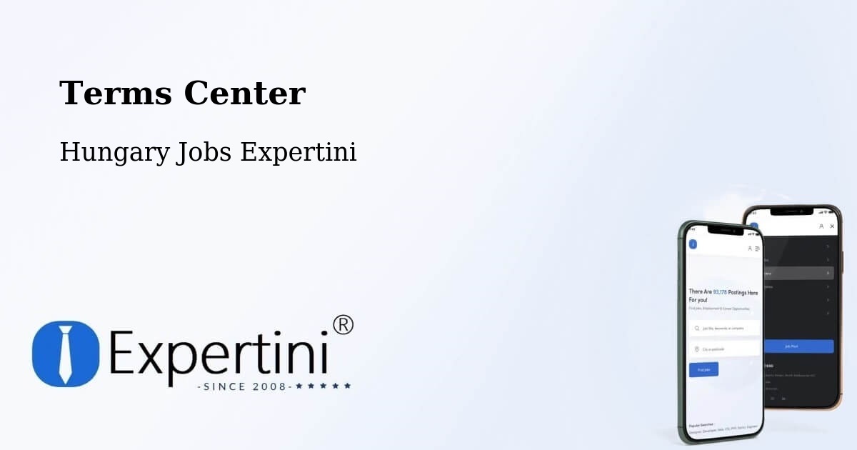 Terms of Service – Abasár - Hungary Jobs Expertini